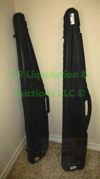 lot 107 image: Field locker rifle cases with cushioned liners
