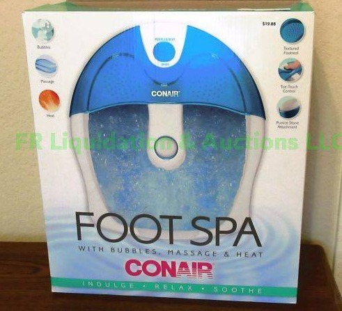 lot 116 image: Conair foot spa