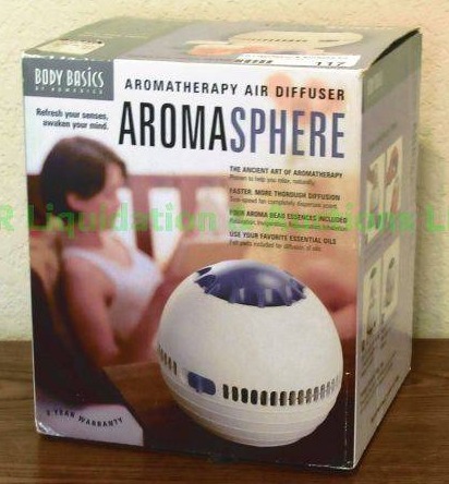 lot 117 image: Body Basics Aromasphere aromatherapy air diffuser