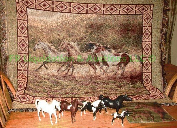 lot 122 image: Breyer model horses (5) and more
