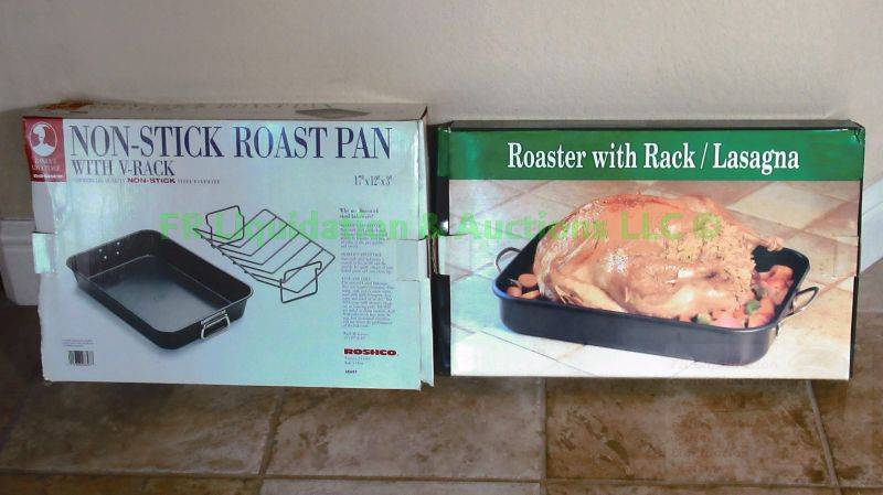 lot 125 image: Roasting pans