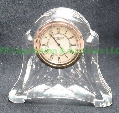 lot 170 image: Waterford crystal mantle clock