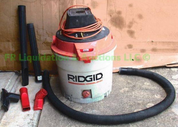 lot 188 image: Ridgid wet dry shop vac