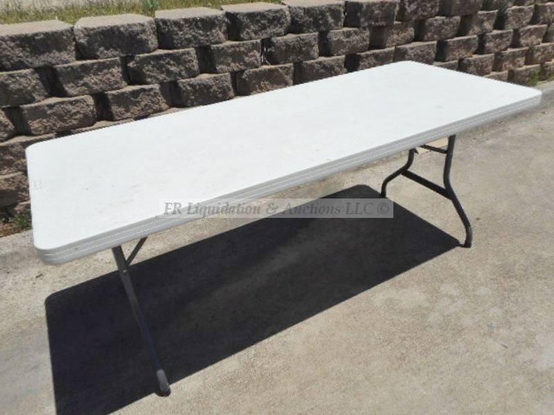 lot 131 image: Folding tables