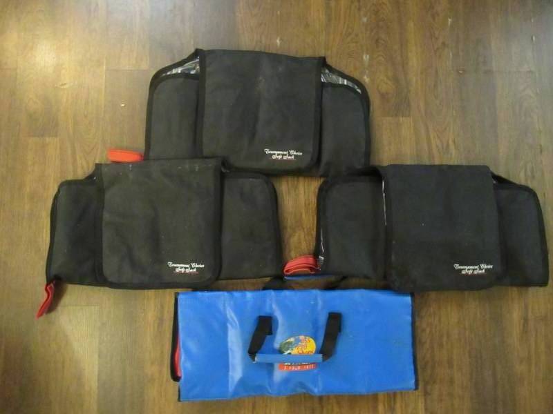 lot 57 image: FISHINGWORM BAGS