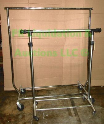 lot 31 image: Clothing racks 2 count