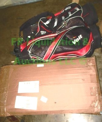 lot 81 image: Voit & Top-Flite golf bags and clubs plus