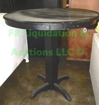 lot 193 image: Raised barista table 42 tall x 41 wide