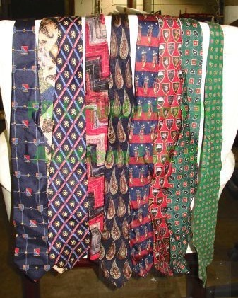 lot 150 image: Designer ties including Tommy Hilfiger, Mulberry, Ralph Lauren Chaps, Harolds