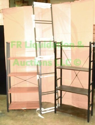 lot 180 image: Commercial display shelves as shown