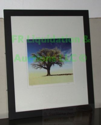 lot 174 image: Framed Serigraph 4100 artist signed R. Maines