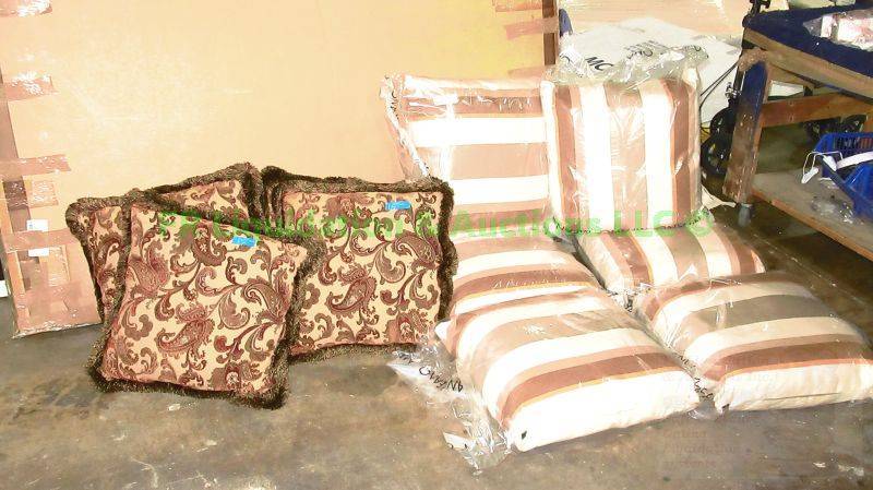 lot 207 image: Mfano throw pillows and others