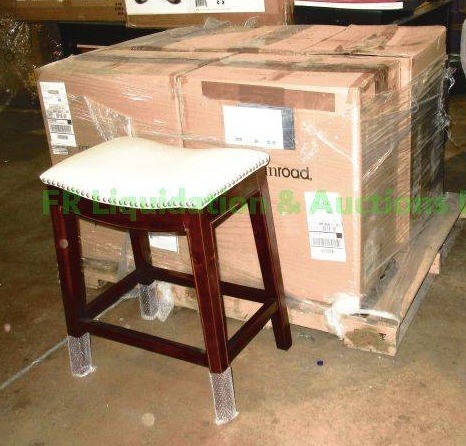 lot 221 image: Grandinroad Julien counter stools, 5 total