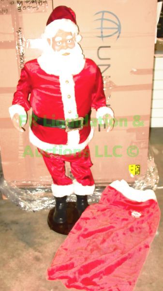 lot 224 image: Giant dancing Santa 57 tall