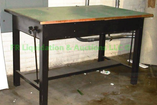 lot 234 image: Mayline company Inc. utility table, 55 x 29 x 36