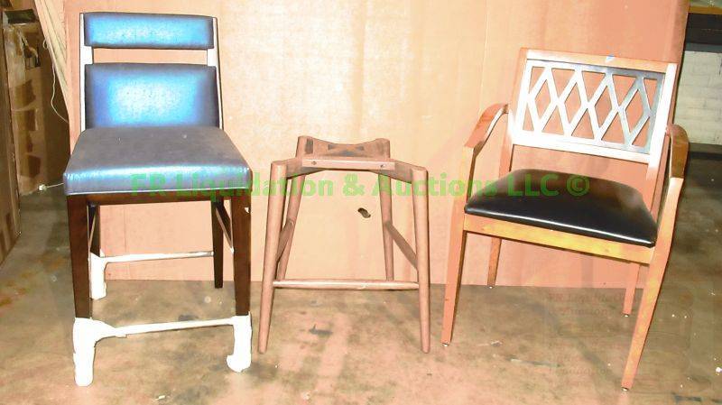 lot 237 image: Occasional chairs including Jasper seating company (2) and chair base