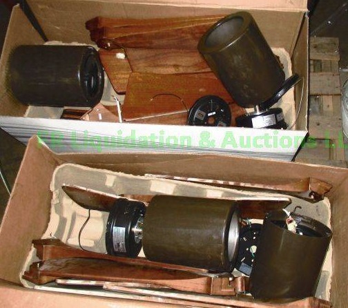 lot 121 image: Haiku ceiling fans, preowned 2 count