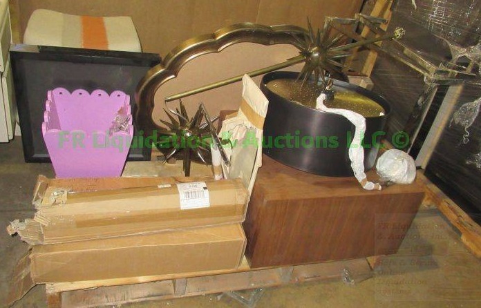 lot 279 image: Assorted home decor and more as shown