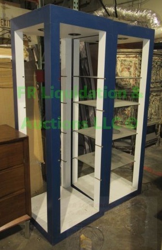 lot 309 image: Commercial lighted display cases, 2 total 71 x 24 x 24