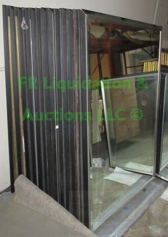 lot 322 image: Standard wall mirrors, 25 total, 42 x 57
