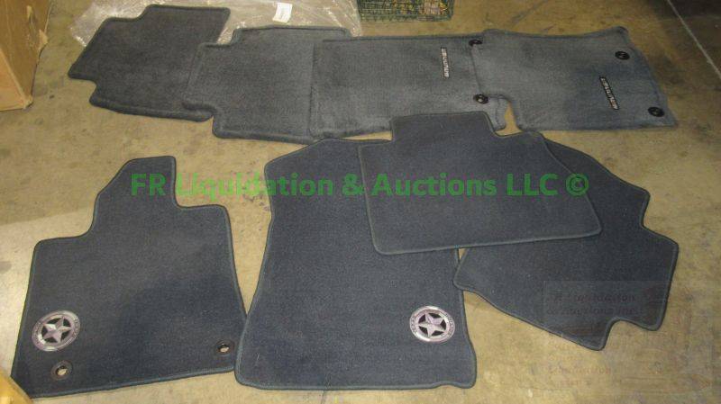 lot 373 image: Texas edition Toyota 4Runner floor mat set