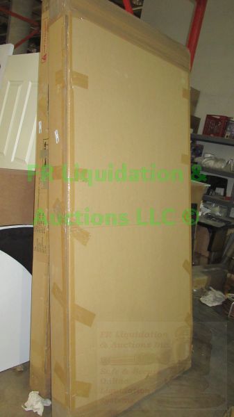 lot 428 image: Sunpan modern home, Falon starburst dining table in box