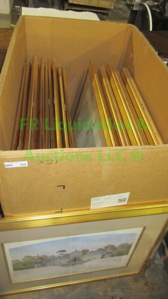 lot 468 image: Assorted framed prints, 21 total