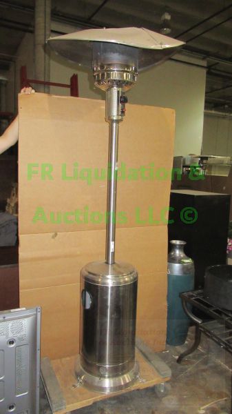 lot 473 image: Gardensun 41,000 BTU Stainless Steel Propane Patio Heater