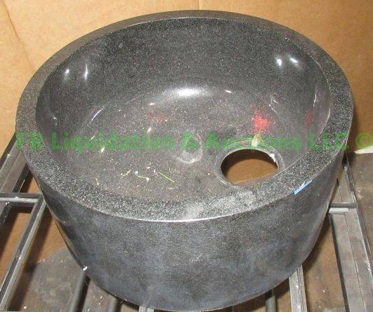 lot 475 image: Solid granite sink, 17 wide x 8 tall