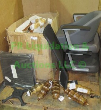 lot 494 image: Unassembled chairs, may or may not include all pieces