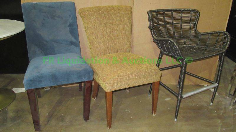 lot 507 image: Skyline furniture accent chairs, 3 count
