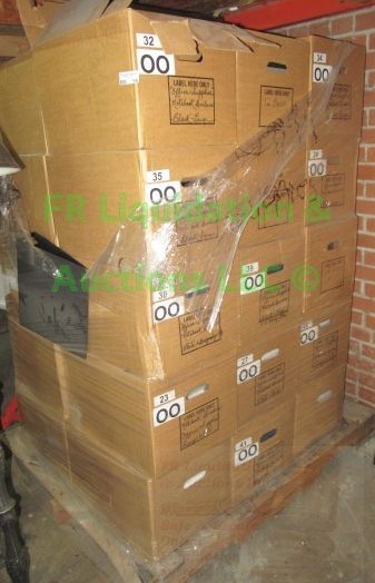 lot 596 image: Pallet full boxes of 3 ring binders