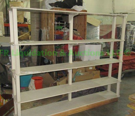lot 621 image: Utility storage shelf 77 x 95 x 16