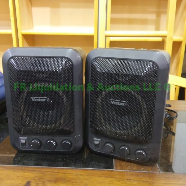 lot 145 image: Vestax monitor amplifiers model MS-12A
