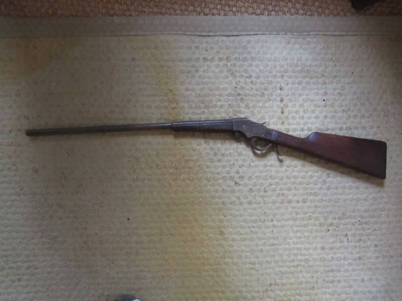lot 8 image: J. STEVENS ANTIQUE .22 LONG RIFLE