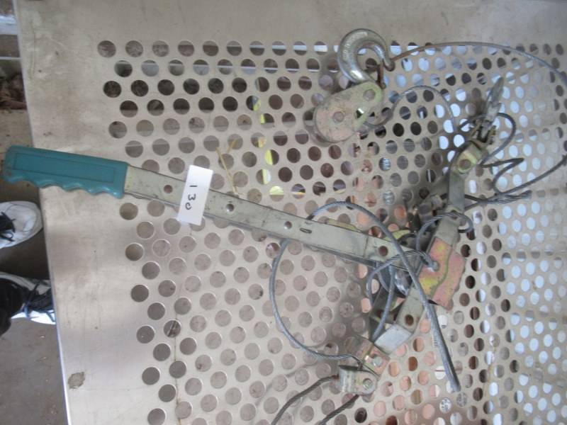 lot 130 image: COME A LONG RATCHET