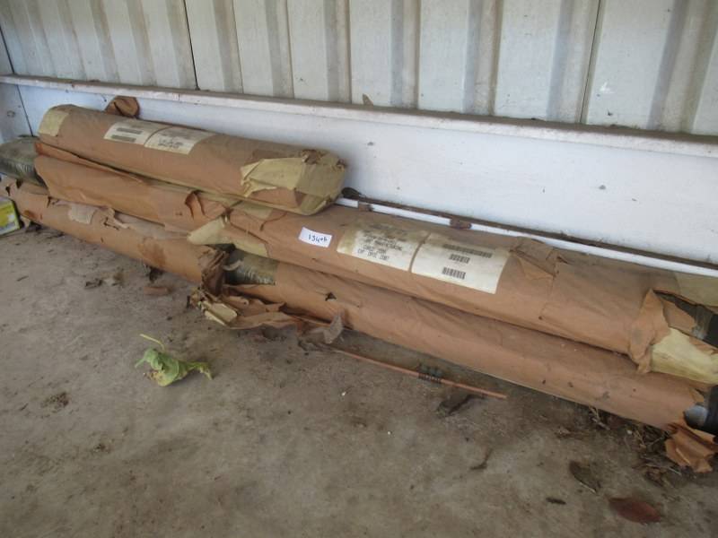lot 134 image: 5 ROLLS OF RUBBER SHEET ROOFING FELT