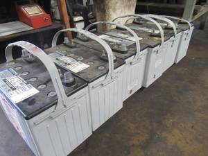 lot 6 image: WEST MARINE SEA VOLT DEEP CYCLE AGM 92 BATTERIES NEVER USED GOOD 12 VOLT BATTERIES