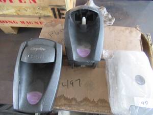 lot 47 image: 12 1000 ML SOAP DISPENSER UNUSED AND 2 COMPLETE SOAP DISPENSERS UNUSED