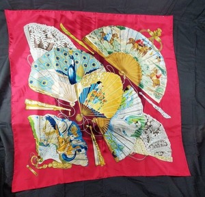 lot 11 image: 1990 Hermes 100% Silk Scarf