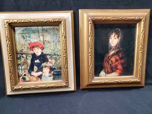 lot 80 image: Senora Sabasa Garcia &amp On The Terrace Framed Prints