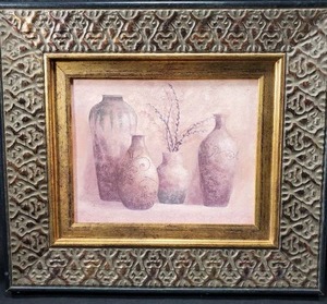 lot 155 image: Framed Pottery Print by Yiv