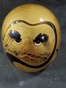 lot 26 image: Wooden Painted Figurine