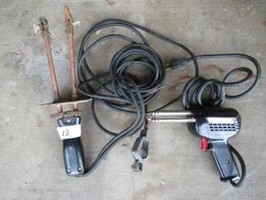 lot 13 image: LINCOLN ARC TORCH AND WELLER MODEL# D440 SOLDERING GUN