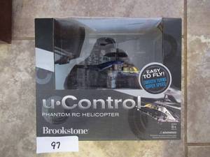 lot 97 image: BROOKESTONE U CONTROL REMOTE CONTROL HELICOPTER BOX NEVER OPENED