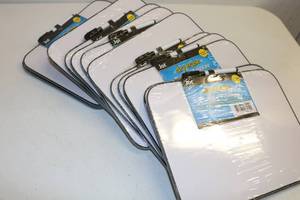 lot 54 image: White Erase Board w Black Marker 11x8.5 - Lot of 12
