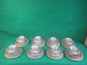 lot 55 image: 48PC DINNERWARE SET&nbsp8 PERSON 6PC SETTING FINE&nbsp CHINA OF JAPAN SET 1930S,BRENTWOOD