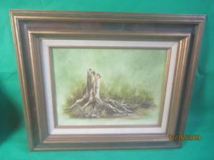 lot 70 image: VINTAGE FRAMED WALL PAINTING SIGNED C TYLER&nbsp
