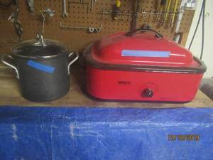 lot 98 image: NESCO 18QT ROASTING POT