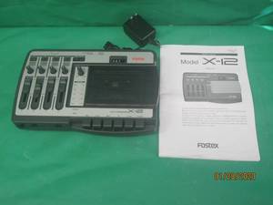 lot 45 image: FOSTEX MULTITRACKER X-12 WITH MANUAL